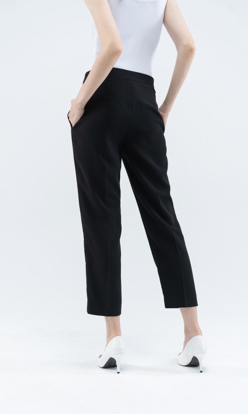 SIXDO Womens Work Pants High Rise Woven Straight
